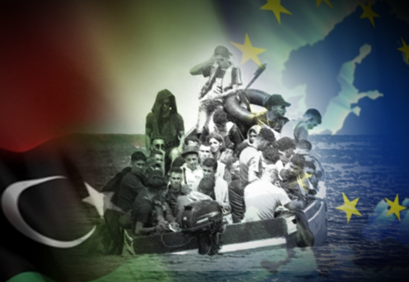 الاتحاد الأوروبي والهجرة غير النظامية: دراسة حالة ليبيا