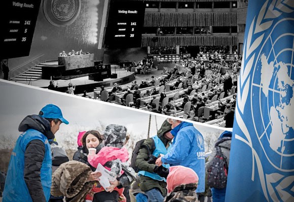 استجابة الأمم المتحدة للغزو الروسي لأوكرانيا: فشل دبلوماسي وإنجازات إنسانية