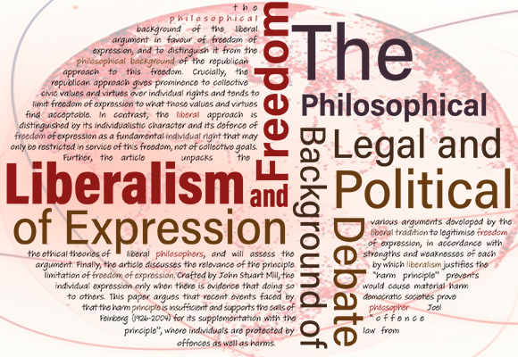 صورة عن كلمات مفتاحية لحرية التعبير والفلسفة