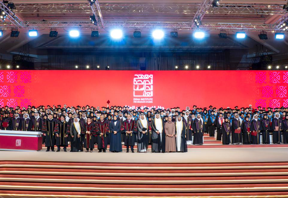 معهد الدوحة للدراسات العليا يحتفل بتخريج الفوج العاشر من طلبة الماجستير