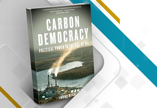 غلاف مراجعة كتاب تنافر النفط والديمقراطية