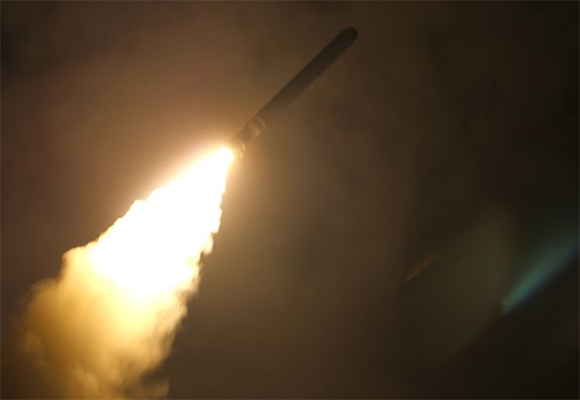 صاروخ، ضربات على منشئات الأسلحة الكيماوية في سورية