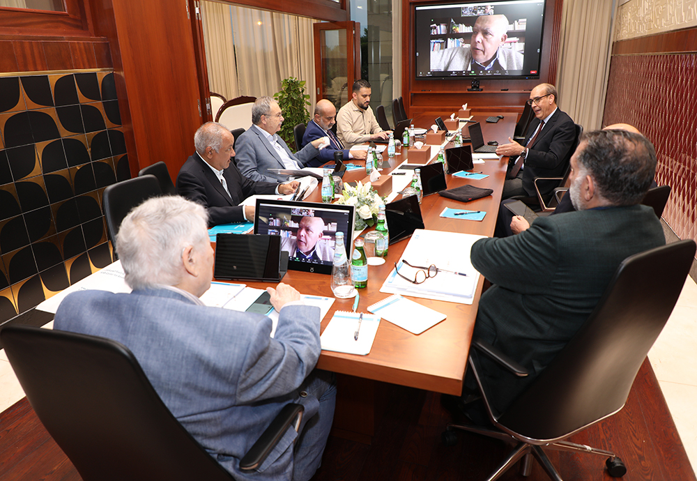 مجلس الإدارة يستمع لتقرير دائرة المعارف العربية – أرابيكا