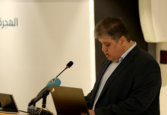 الدكتور حيدر سعيد، مدير البحوث في المركز العربي