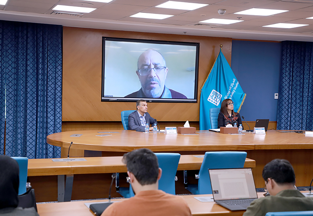 إدريس مغراوي معقبا على المحاضرة عن بعد