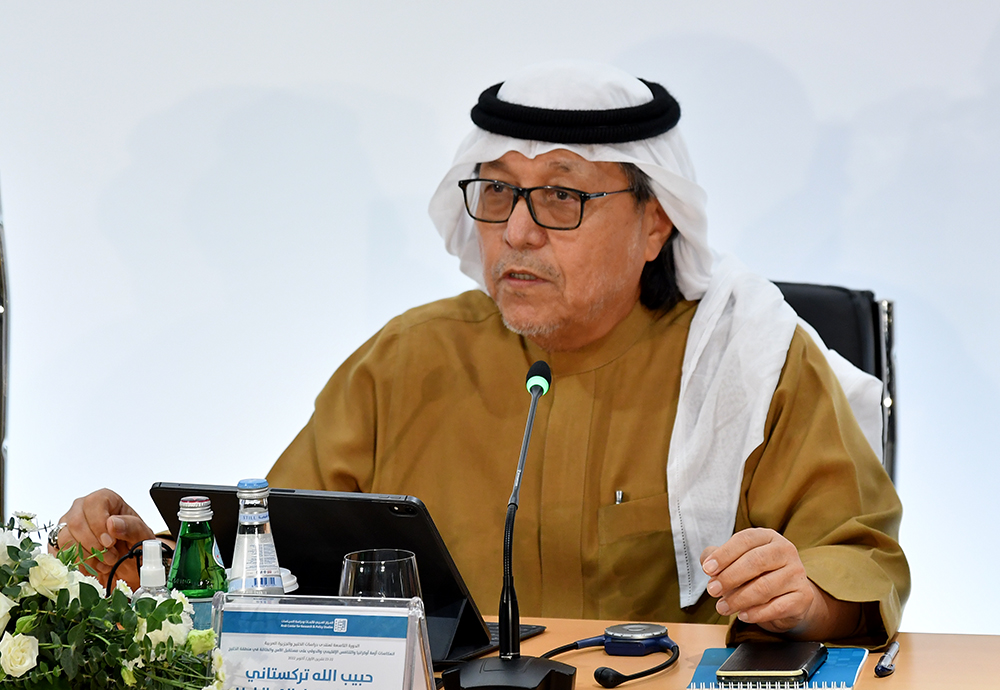 Habib Allah Turkistani chairing session 6