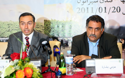 Dr. Azmi Bishara and Dr. Fares Braizat