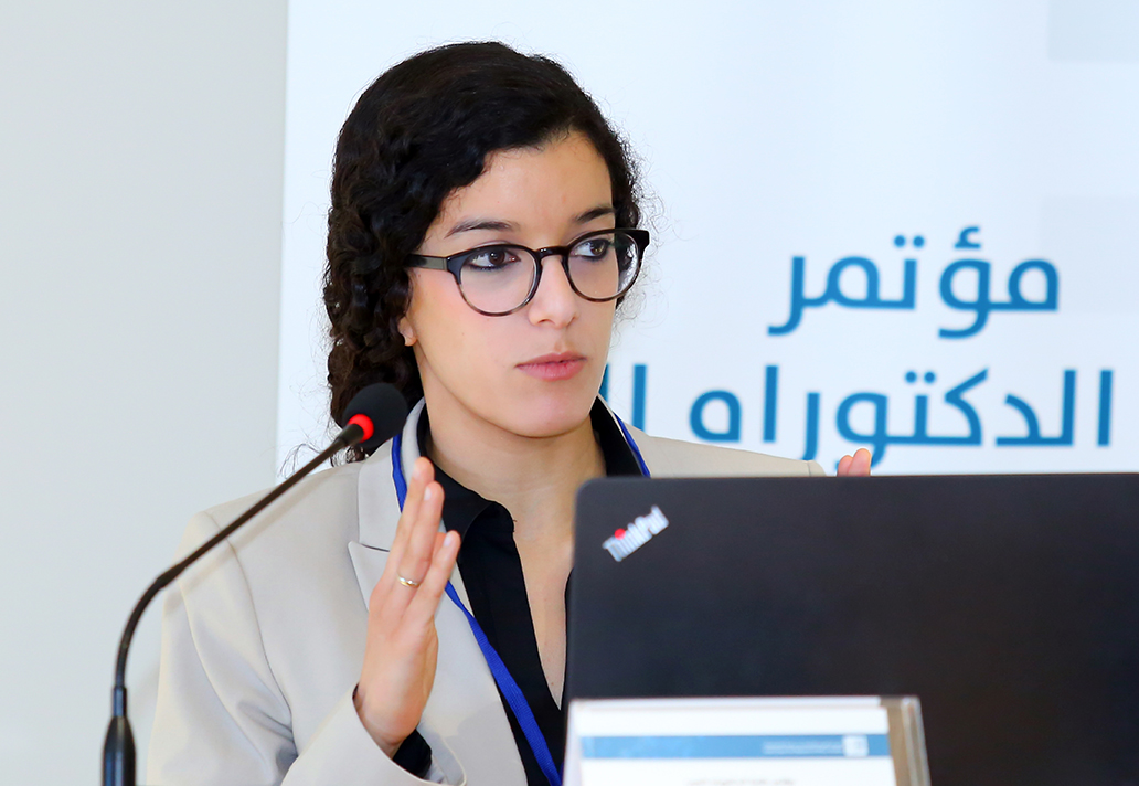 Dana Alkurd Presenting the Arab Index