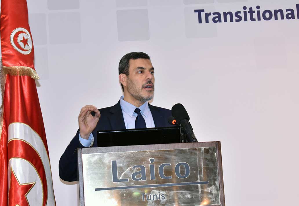Abdel-Fattah Mady delivering the Opening Speech