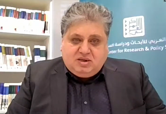 حيدر سعيد مترئسًا "جلسة الخبراء العرب (2-2)"