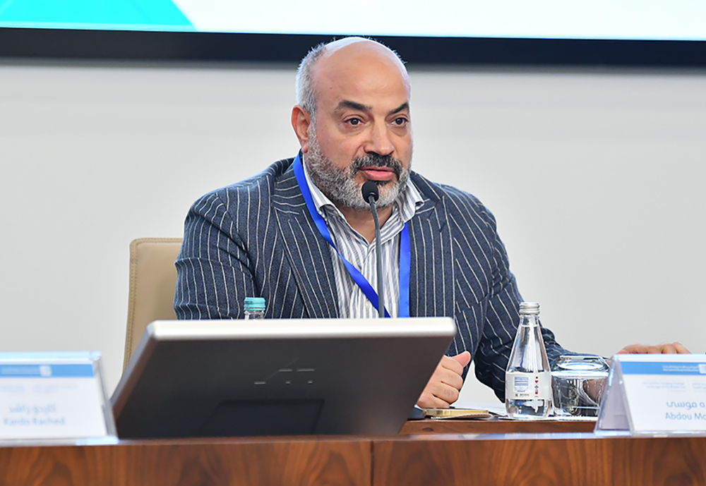 عبده موسى مترئسا الجلسة السابعة